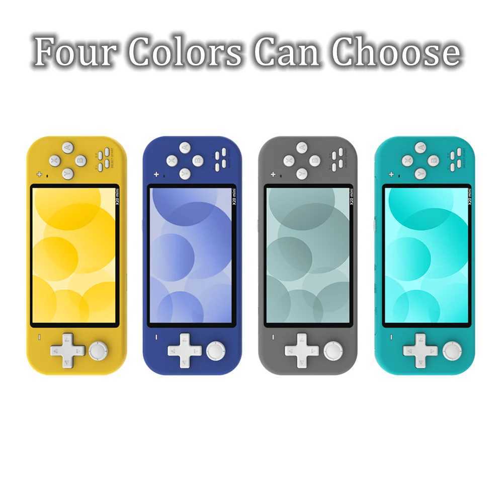 X20 GameBoy portable retro handheld game console mini 4.3-inch high-definition IPS Sn 2500 game with 8GB storage card Y241107