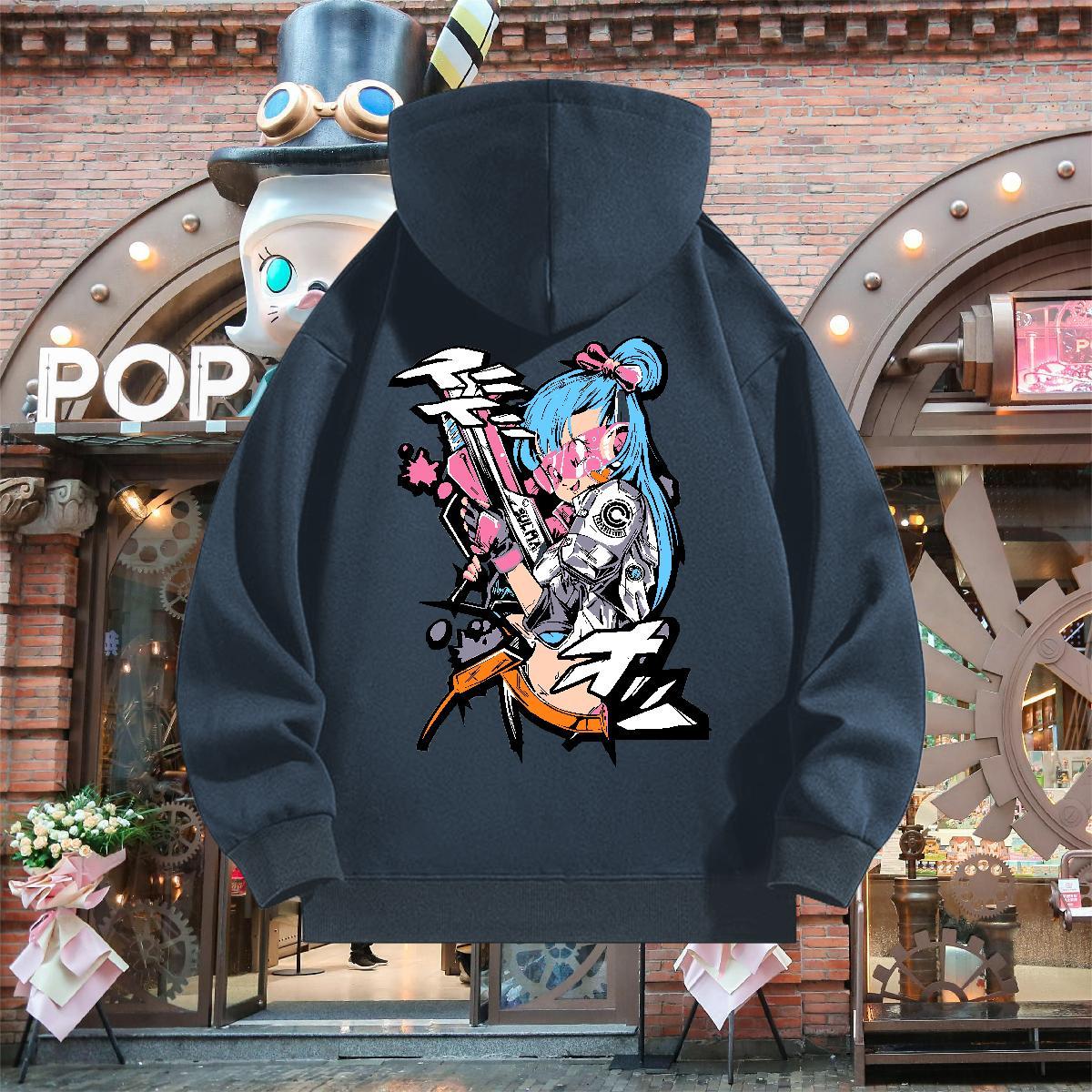 2024 DIY Unisex Sweatshirts Long Sleeve Soft High Quality Men's Hooded Sweatshirt Plus Size Custom Clothes Hoodie Street Thick Fleece