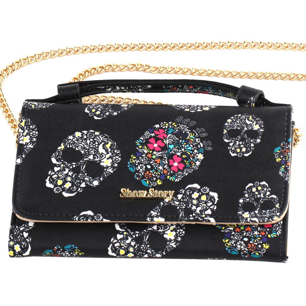 FB90030 Show Story Women's Purse Wallet Clutch Handbag Cross-body Bag Card Case Coin Case