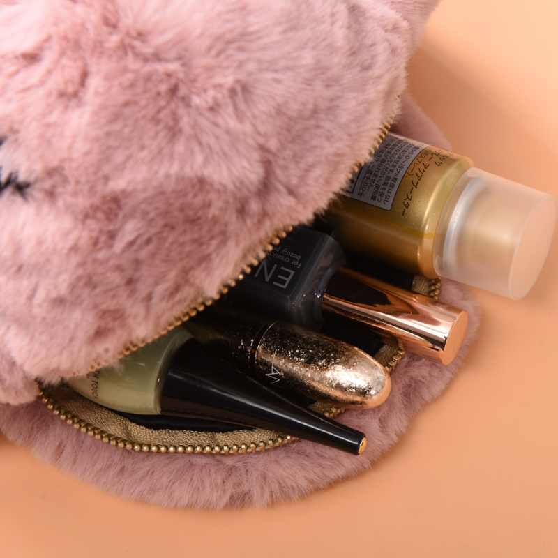 Fashion Women Bag Cute Rabbit Fur Handbags Faux Fur Women Handbags Brand Shoulder Women Messenger Crossbody Bag Christmas Gifts