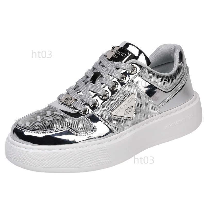 Designer shoes flat sneakers Black White Blue Red Pink Green Brown Grey leather mens trainers N561