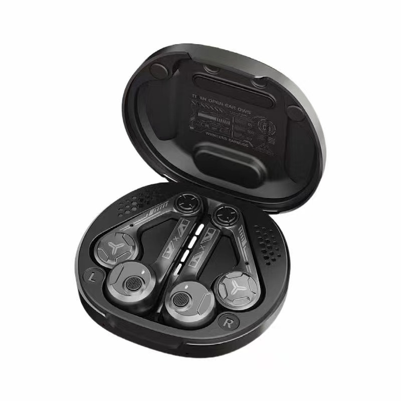 new private model Tws adjustable earhang ear clip earphones with Hall Cross-border true Bluetooth wireless headset support App