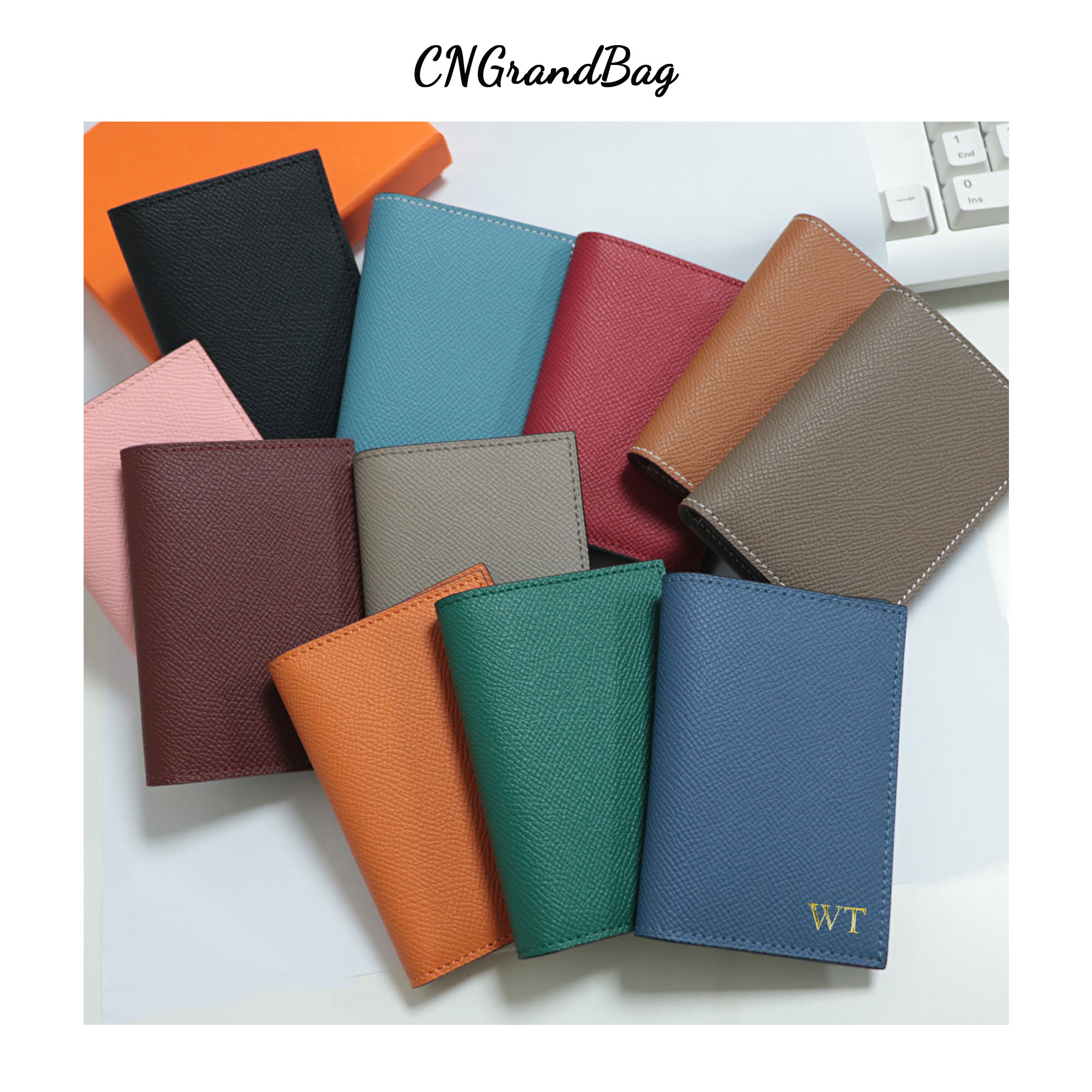 Customized Letters Genuine Leather Bank Credit Card Holder for Woman Men Leather High Quality Protective Card
