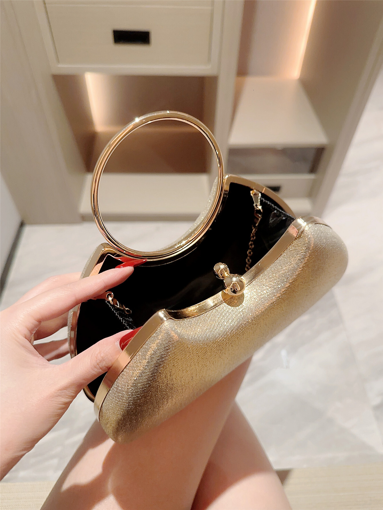 Celebrity Handheld Dress Banquet Wedding Bridal Bag Party Wallet