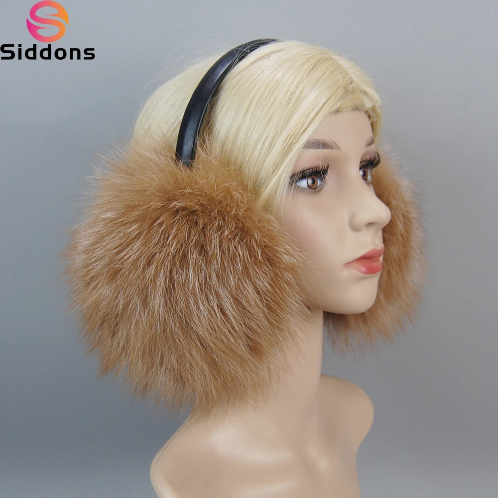 Womens Winter Warm True Fox Fur Earrings Fashionable Womens 100% Natural Fox Fur Earrings Girls True Fox Fur Earrings 241107