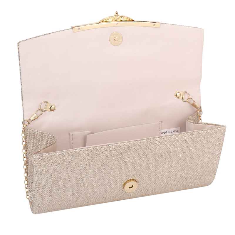 Women Evening Bag Party Banquet Glitter Bag For Women Girls Wedding Clutches Handbag Chain Shoulder Bag