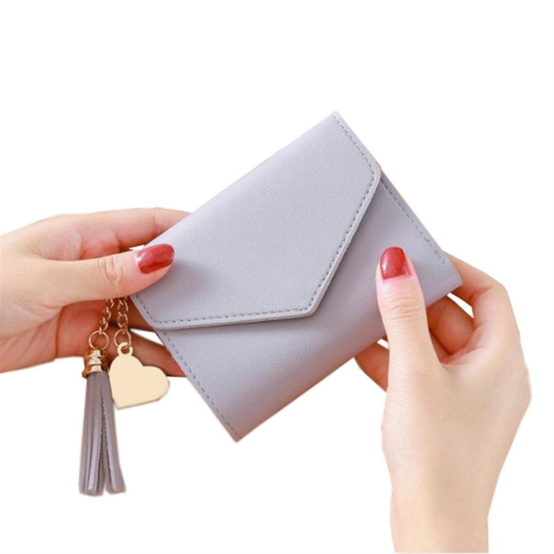 Women Small Wallet Purse Card Holder Zip Coin Handbag Wallets for