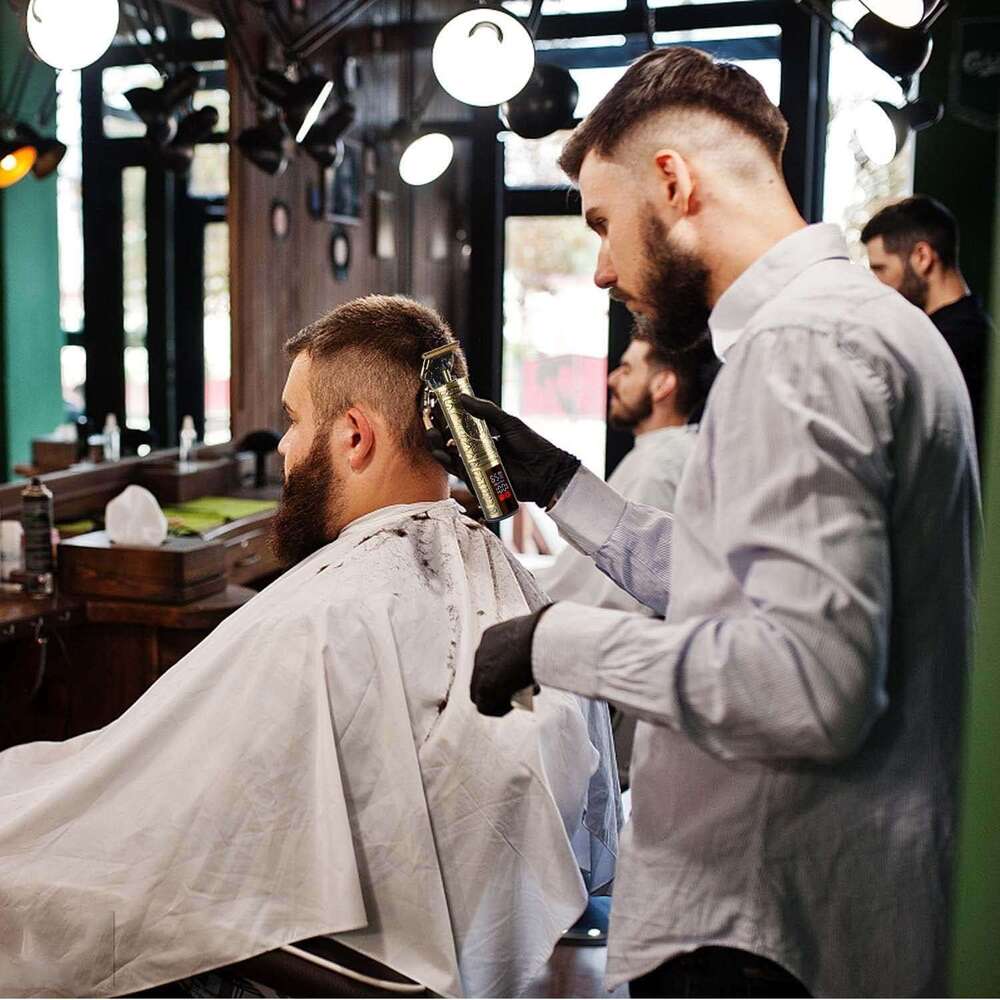 Professional Men's Cordless Corded Clipper for Home Hair Cutting and Grooming Rechargeable Beard Trimmer