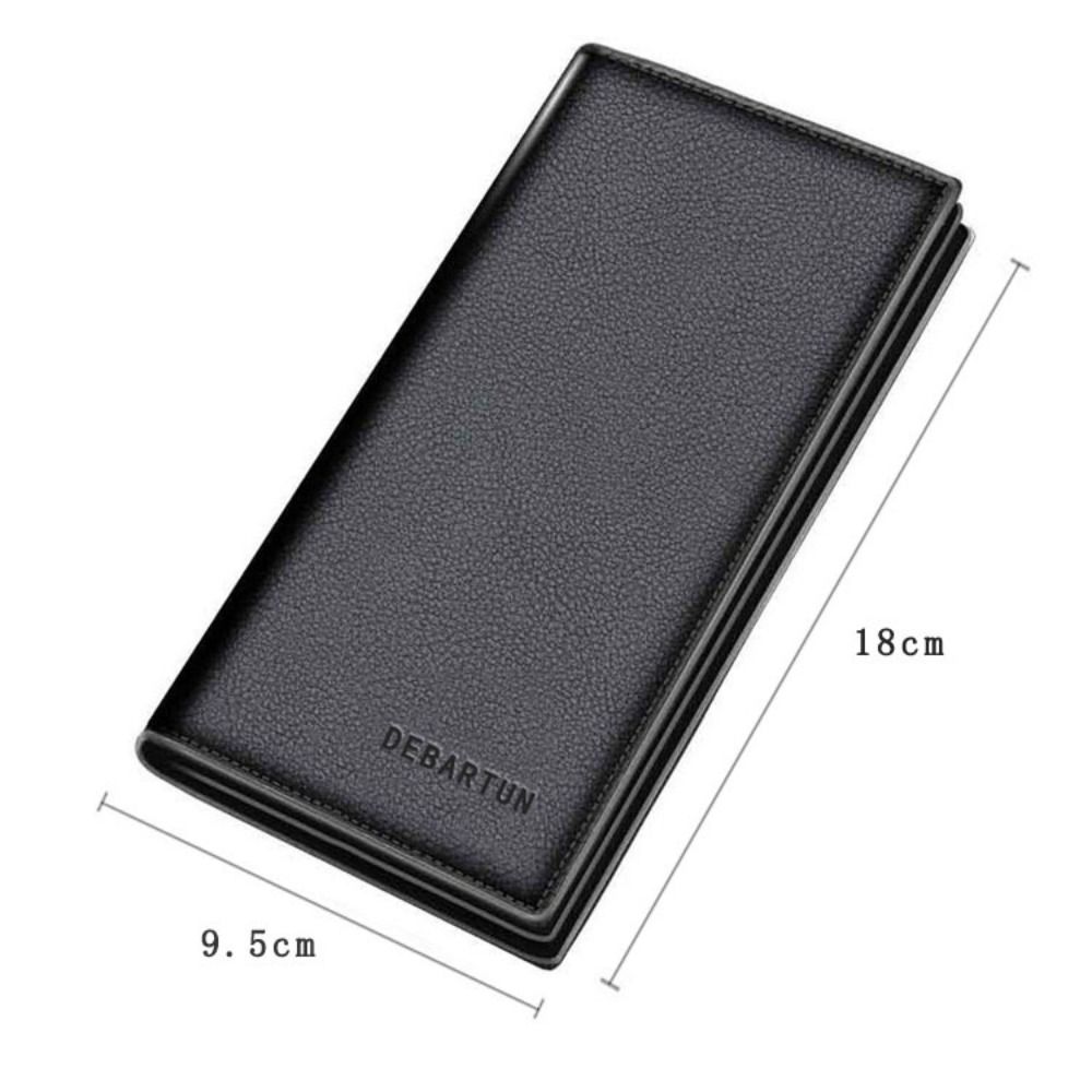 Men's Wallet Long Fashion Multiple Slots Card Holder Men's Wallet Slim Long Thin Mens Luxury Wallet Designer Wallet Coins Bag
