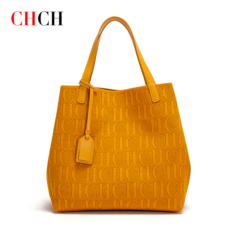 Women's Luxury Design Multi functional Handheld Shopping Handbag Fashionable New 2024 Solid Color Handbag