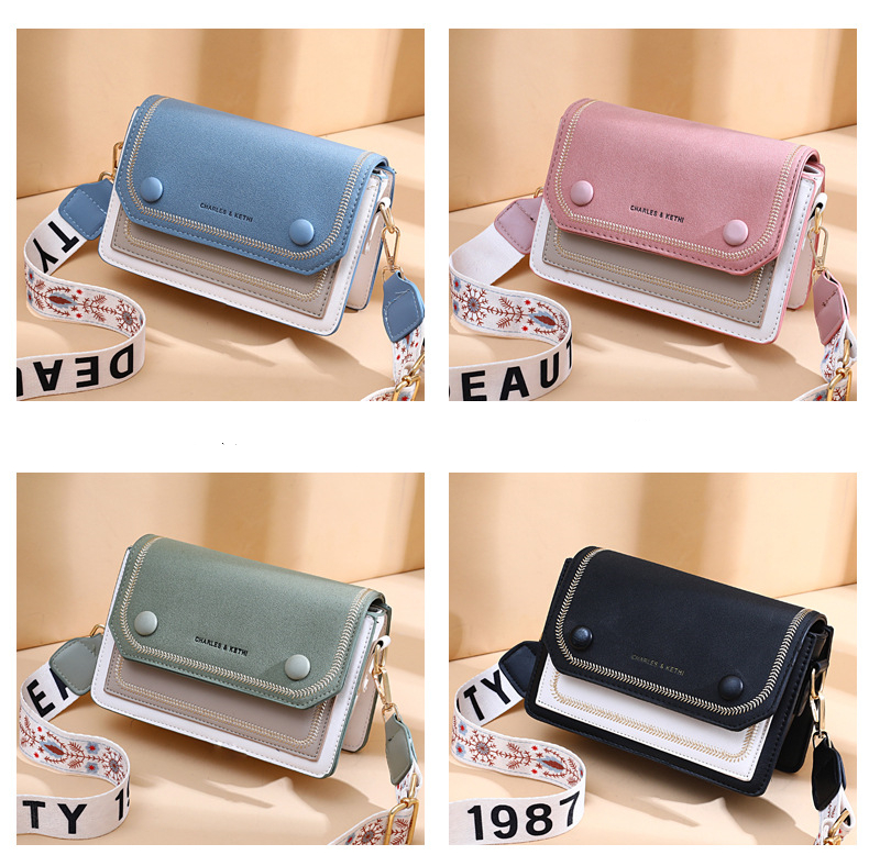 New Arrive 2023 Women Pu Leather Shoulder Bags Girls Brief Flap Women's Casual Messenger Bags Crossbody Bags