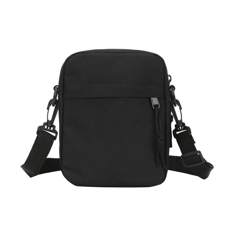 1PC Messenger Sling Bags For Men Casual Canvas Small Zipper Crossbody Bag Pouch Simple Shoulder 241106