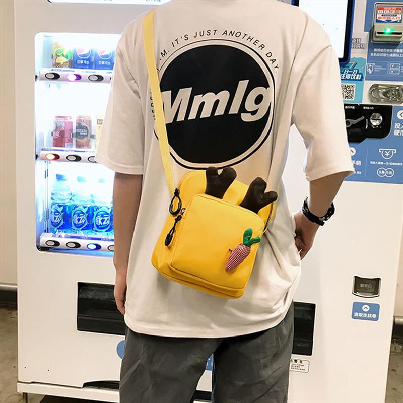 Women Messenger Bags Woman Bag 2019 Cute Carrot Women Fashion Solid Color Shoulder Crossbody Phone Bag