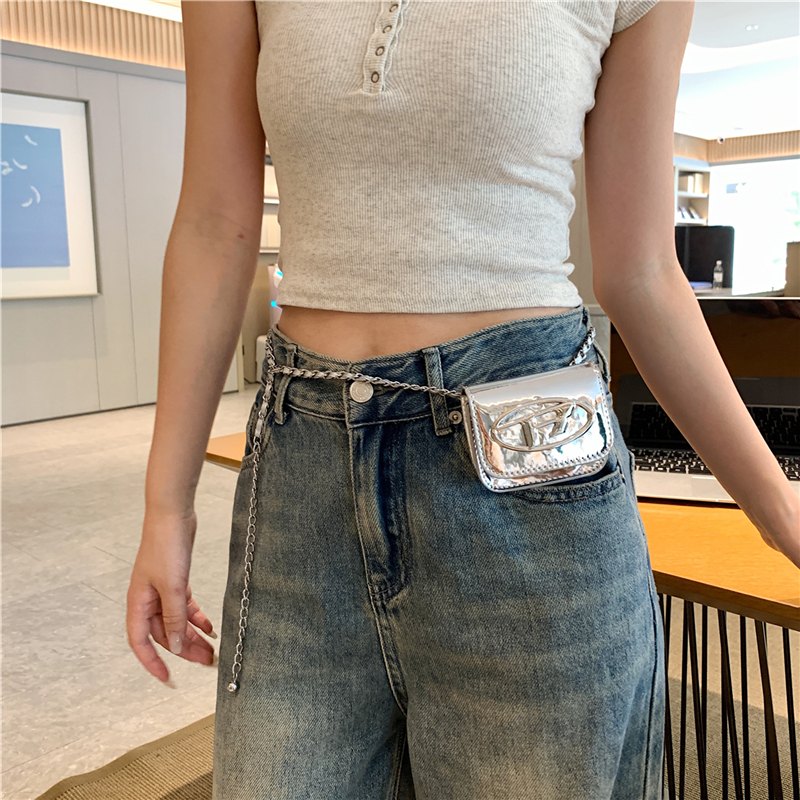 Fashion Mini Chain Women's Shoulder Crossbody Bag Waistbag Wallet Bolsas Para Mujeres Bags For Women Sac A Mains Femme
