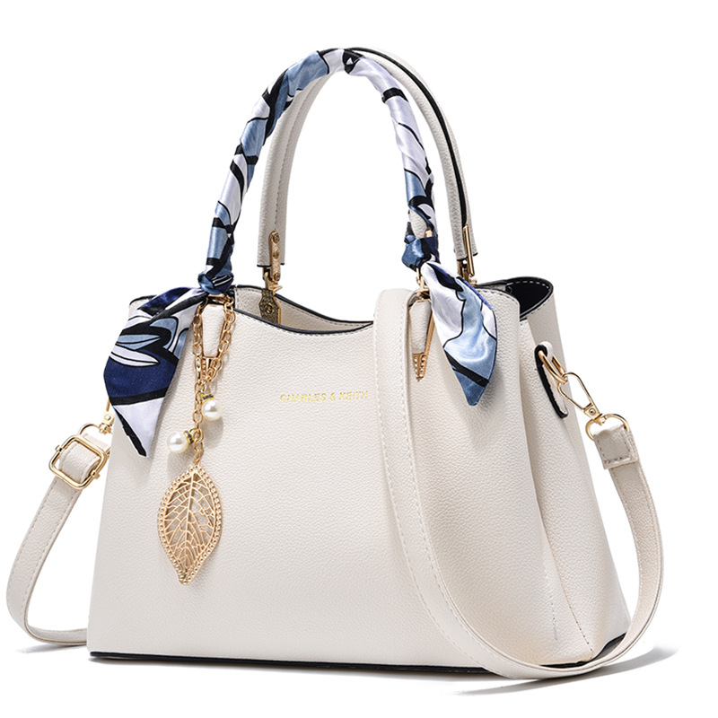 2023 Fashion Silk Scarf Women's Handbag Large Capacity Women Shoulder Bag Messenger Bucket Bags Sac A Main Femme bolso mujer