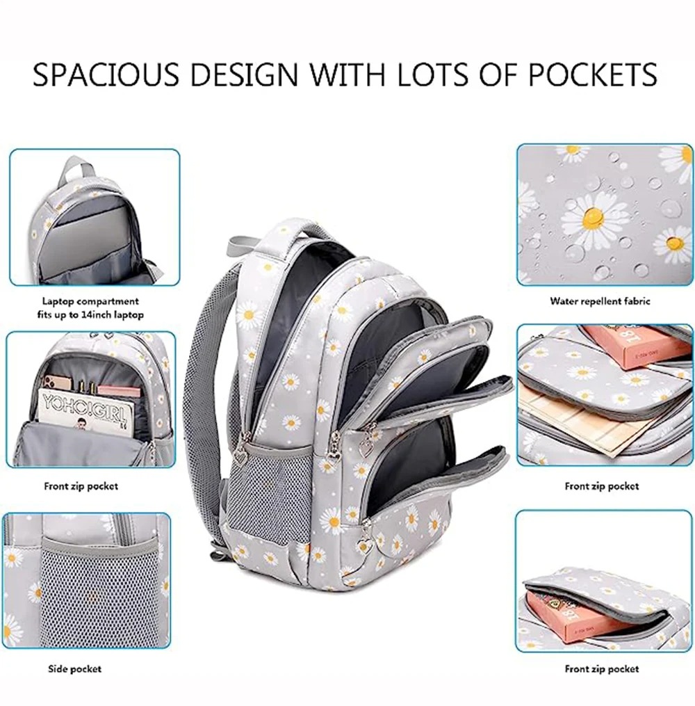 Primary School Bag Backpack for Kids Backpacks for School Teenagers Girls School Bags for Girls Orthopedic Backpack Set 3
