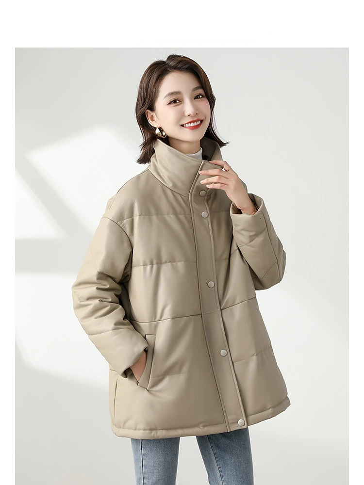 AYUNSUE genuine sheepskin jacket womens winter jacket womens genuine leather jacket Puffer jacket warm Chaquetas Mujeres 241107