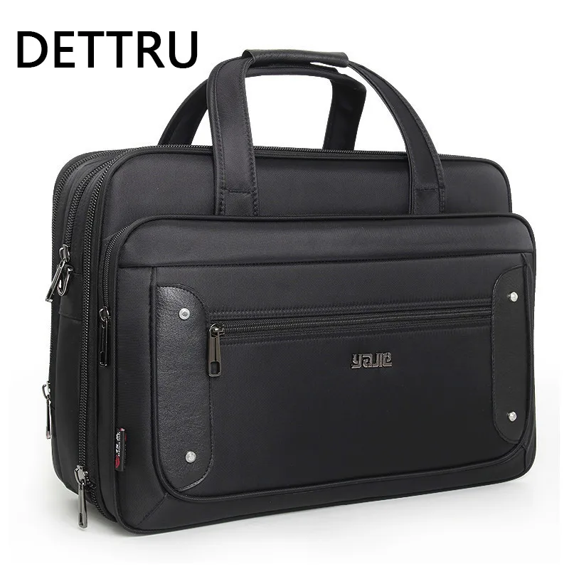 Top-level Super Capacity Plus Business Men Briefcase Women Handbags Laptop Bags 16 17 19 Inch Oxford Crossbody Travel Bag 2022