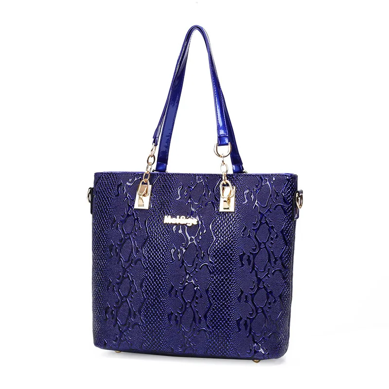 5 sets Luxury Brands Women Tote+Shoulder/Messenger+Clutch Composite Bags High Quality Serpentine Handbag Designer Famous bags