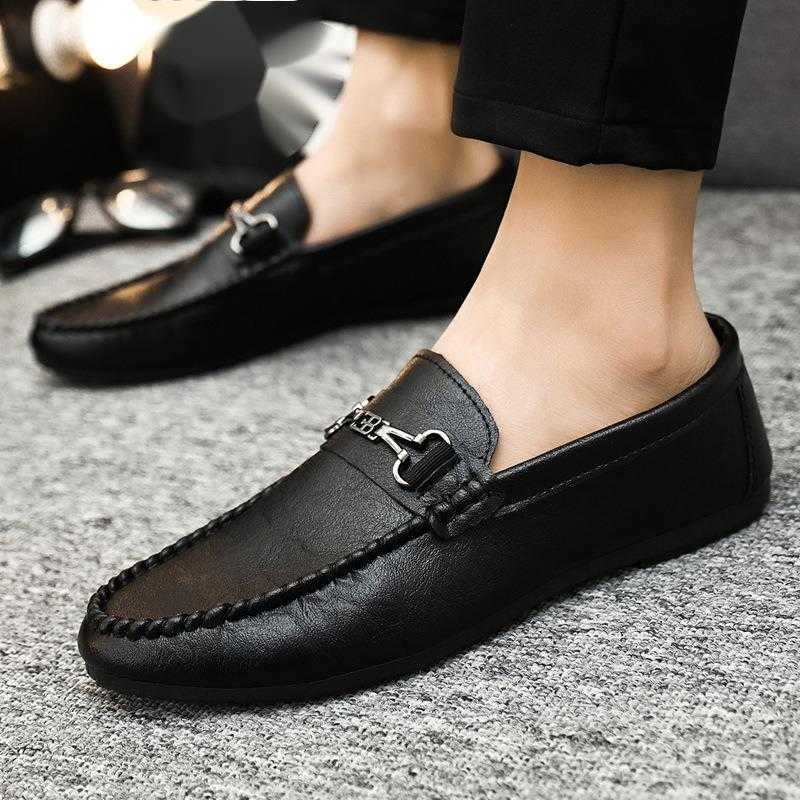 CMM Mens Shoes New Summer Lazy Shoes Mens Driving Loafer Chao Shoes Versatile Mens Casual Shoes Korean Version Shoes Men