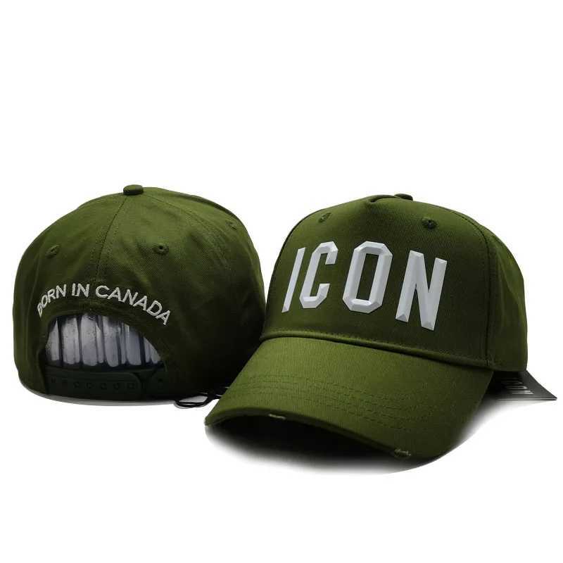 Snapbacks ICON Baseball cap High quality cotton ICON letter glue pressing mens Baseball cap hip-hop Snapback hat father hat S241167