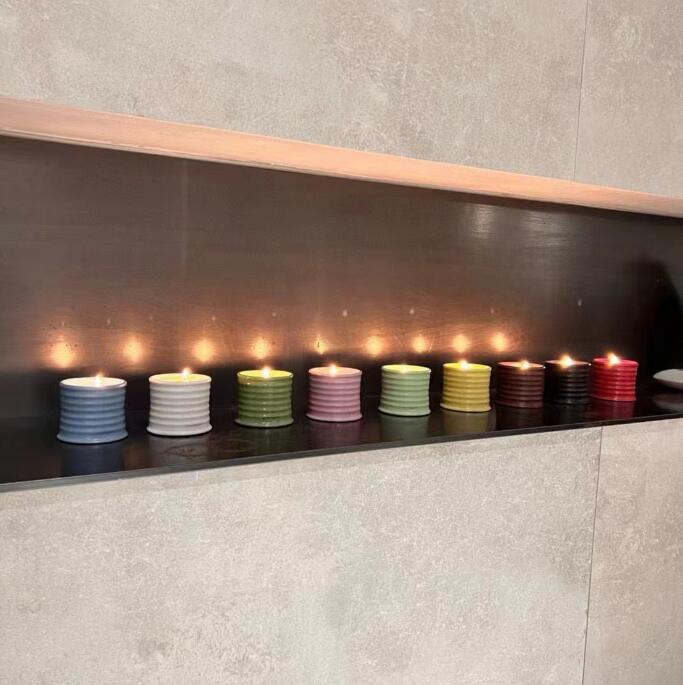 Scented Candle Newest Perfume Candle TOMATO LEAVES 170g Incese OREGANO BEETROOT TOP Scented candle ivy Aromatherapy Gift Box Home Decoration Christmas