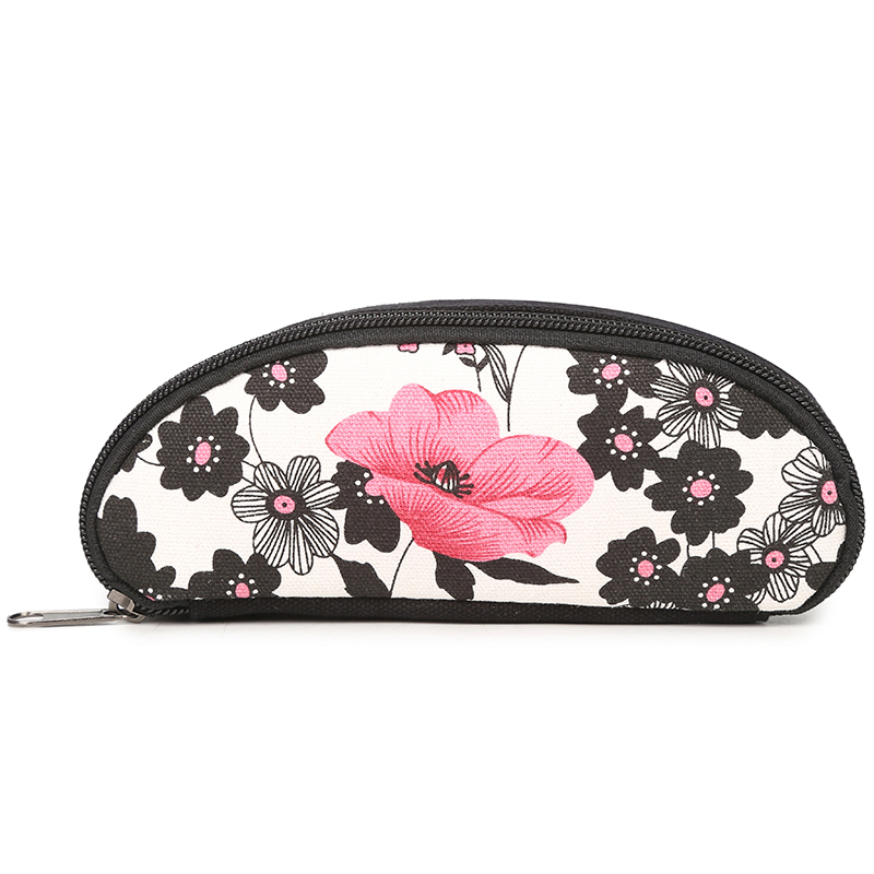 Fengdong 3pcs/set girls canvas school backpack kids school bag set vintage flower bookbag children food bag pen pencil bag gift