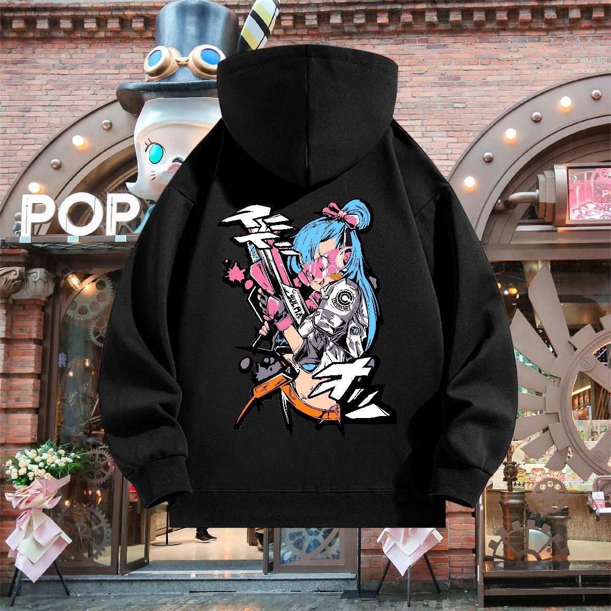 2024 DIY Unisex Sweatshirts Long Sleeve Soft High Quality Men's Hooded Sweatshirt Plus Size Custom Clothes Hoodie Street Thick Fleece