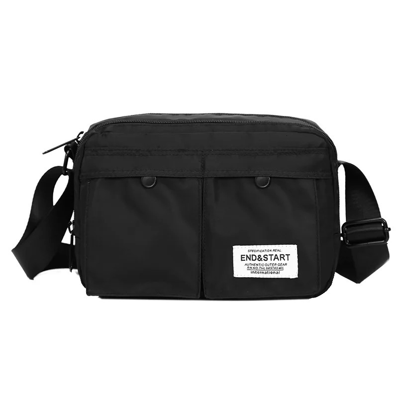 Men Handbag Chest Bag Japanese Style Fashion Messenger Nylon Cloth Single Shouler Waterproof Crossbody Casual 241106