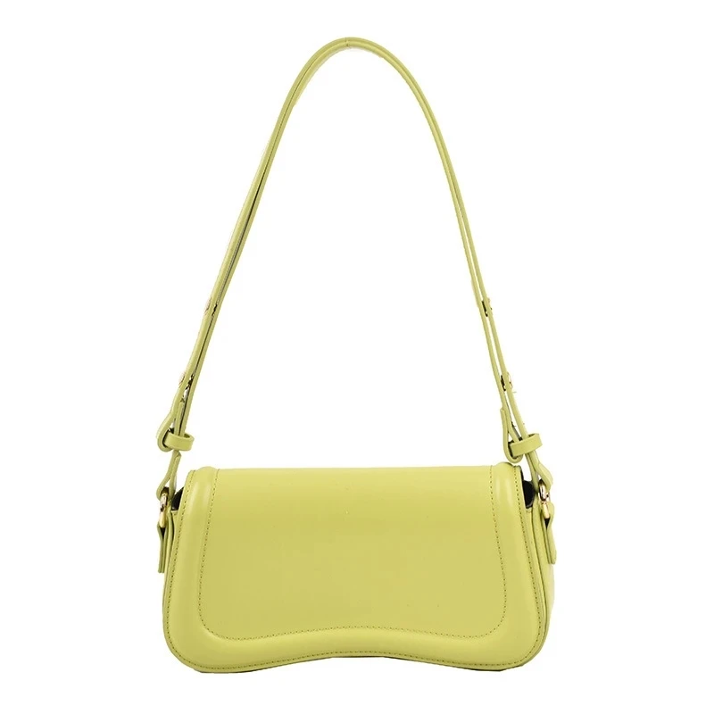 Temperament PU Leather Female Shoulder Bag Simple Fashion Crossbody Bags for Women Flap Handbags Sac A Main Femme New In Bolsas