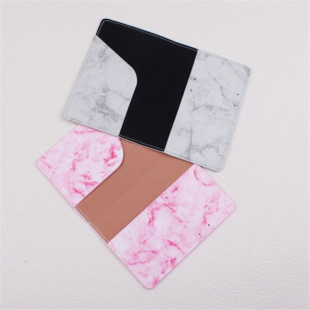 Fashion Marble Pattern Travel Couple Lovers Holder Passport Cover Wallet Purse ID Credit Card Bag