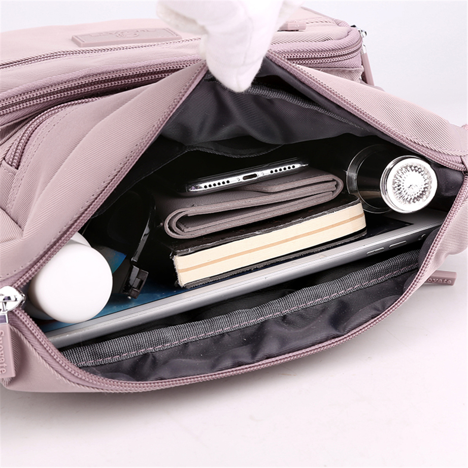 Summer Style Many Pocket Shoulder Crossbody Bags for Women 2024 Ladies Hand Cross Body Bag Woman Purses and Handbags Sac A Main