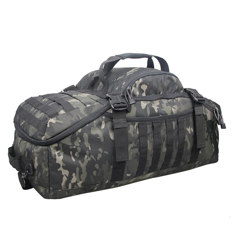 LQARMY 40L 60L 80L Mens Sports Fitness Bag Tactical Waterproof Backpack Molle Camping Backpack Sports Travel Bag 241106