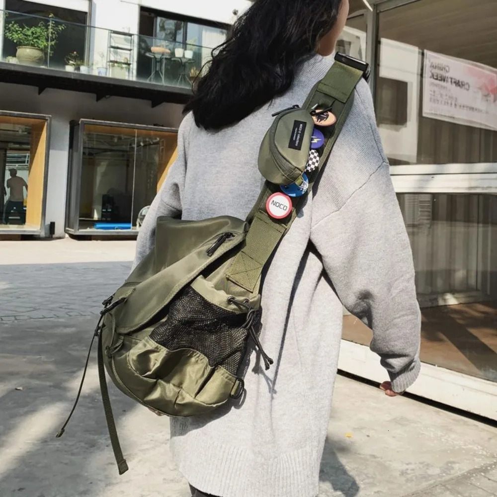 Messenger Bag Men Hanging Nylon Retro Girls and Boys Outdoor Express w241106