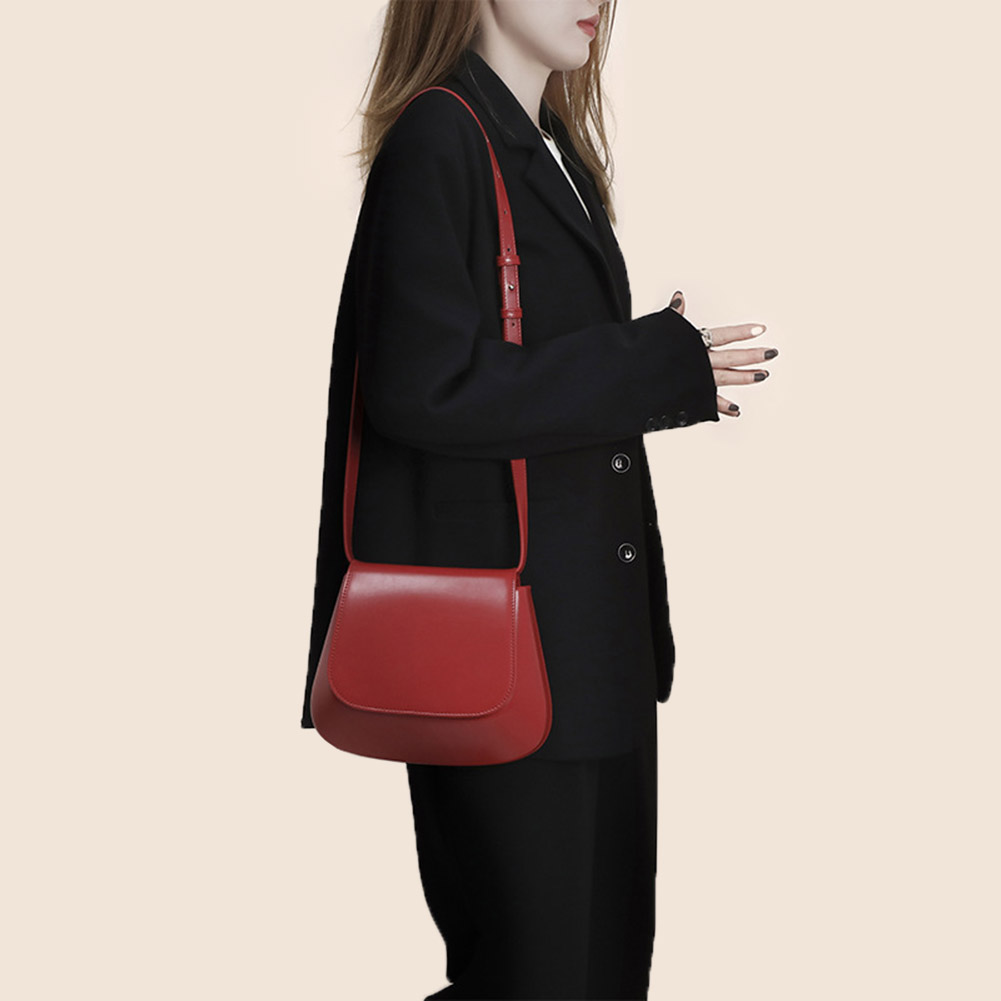 Women Trendy Bag with Adjustable Shoulder Strap PU Crossbody Bag Fanny Pack Work Satchel Bag Roomy Hobo Bag for Daily Office Use