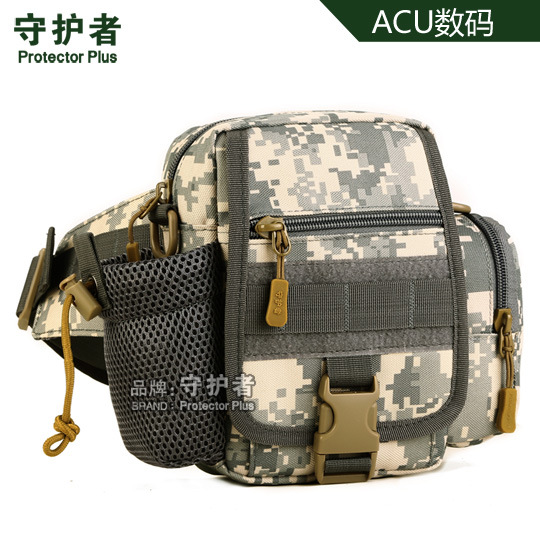 vertical version bag messenger bags travel kit bag water bottle waist pack A3169