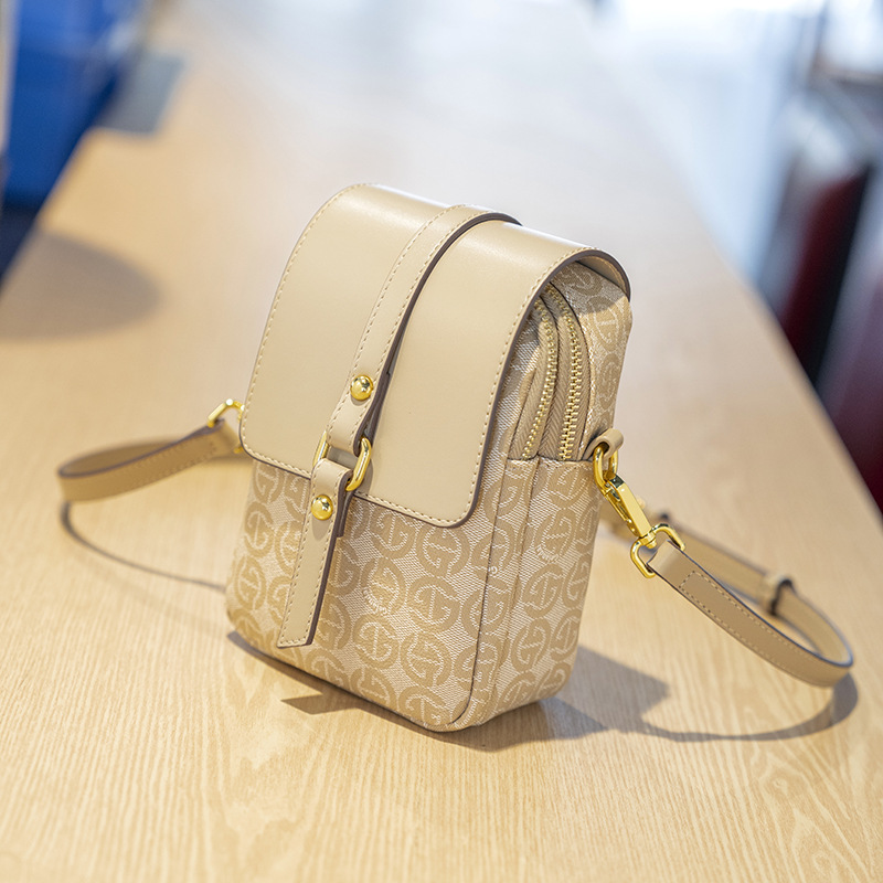 2025S Fashion Designer Women Crossbody Bag Ladies PU Leather Travel Mobile Phone Pouch Casual Mini Shoulder Bags