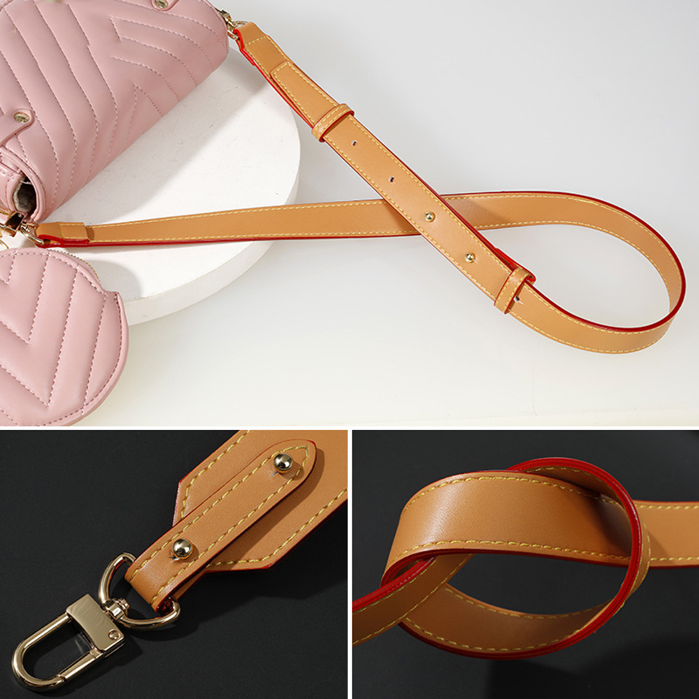 9 Styles Genuine Leather Bag Strap for Shoulder Straps Replacement Adjustable Long Belts Crossbody Detachable Bag Accessories