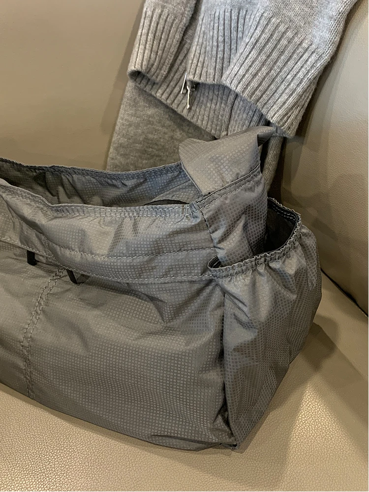 Japanese Nylon Travel Shoulder Man Bag Streetwear Style College Teens Sling Men’s Bag Messenger Bags Causal School Cross Bag