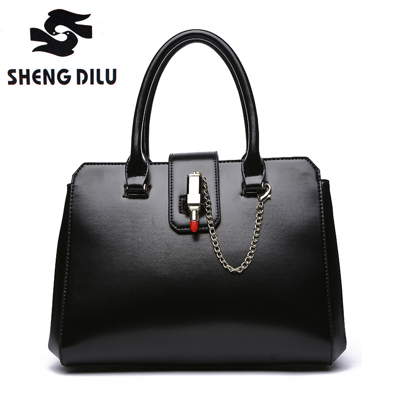 Leather Women Messenger Bags Handbags Woman Famous Brands Shoulder Crossbody Bag High Quality Tote Bag Tassel Gift