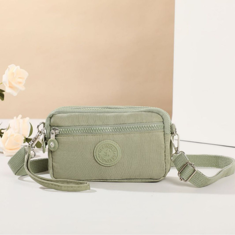 Women Crossbody mobile phone bag new lightweight long purse female nylon small shoulder crossbody mobile phone bag wholesale