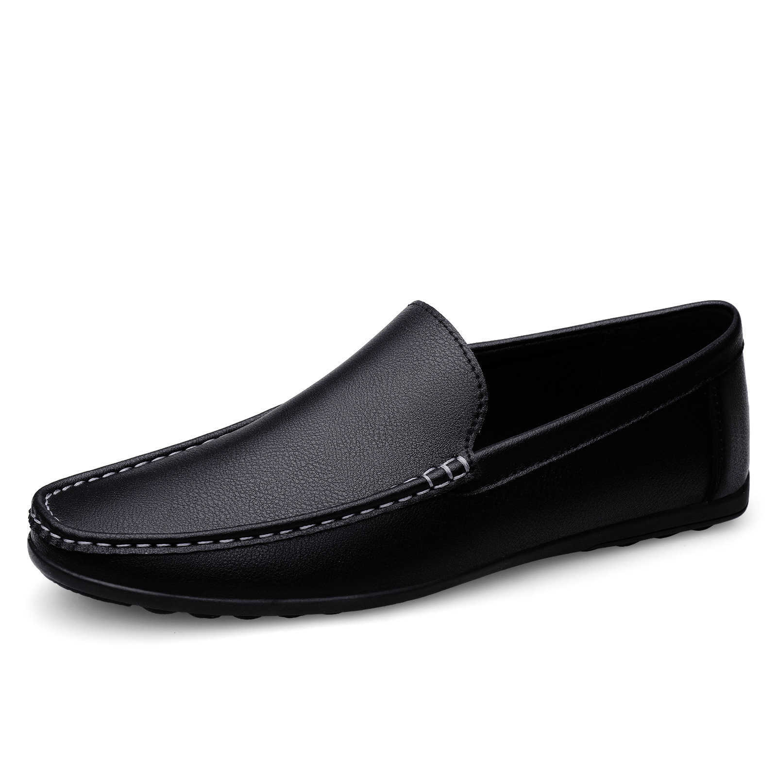 CMM Bean Shoes Mens Summer Mens Casual Lazy Shoes Low Top Soft Sole White Trendy Mens Shoes