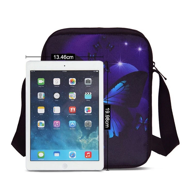 ZOONOMALY Shoulder Bags for Child Cartoon School Bags for Boys Girls ,Anime School Crossbody Bags , Child Messenger Satchel