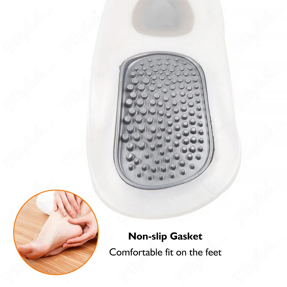 1 set of orthopedic arch support massage pads suitable for flat foot orthopedic half shoe soles suitable for men women insoles foot care 241106