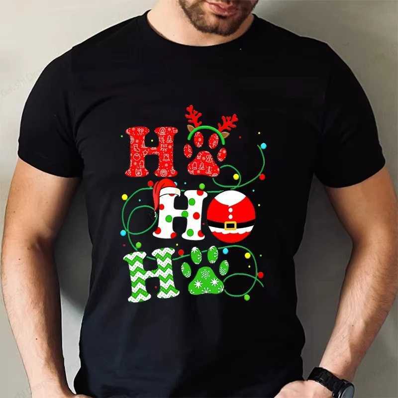 Interesting Christmas T-shirt Mens Fashion T-shirt Cotton T-shirt Beer Top T-shirt Holiday Party T-shirt Boys Elk T-shirt X241107