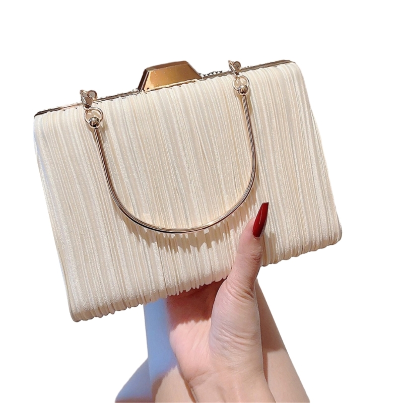 Versatile Chain Handheld Evening Bag Shoulder Purse Handbag for Formal and Casual Occasions