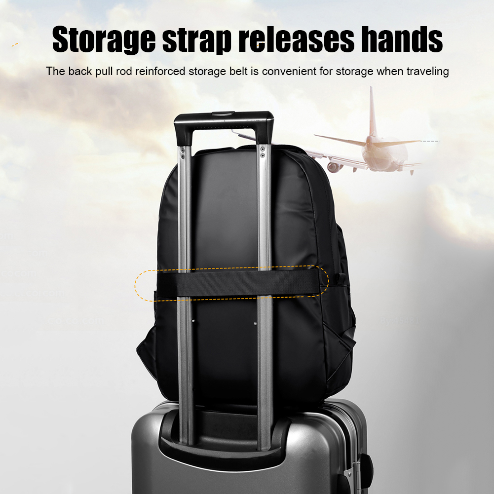 Men Backpack Large Capacity Waterproof Business School Laptop Casual Bagpacks College School High Knapsacks Travel Package