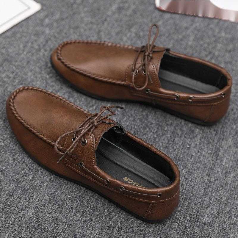 CMM Lightweight and Waterproof Mens Loafer Dou Shoes Mens New Spiritual Young Man Business Breathable Casual Summer