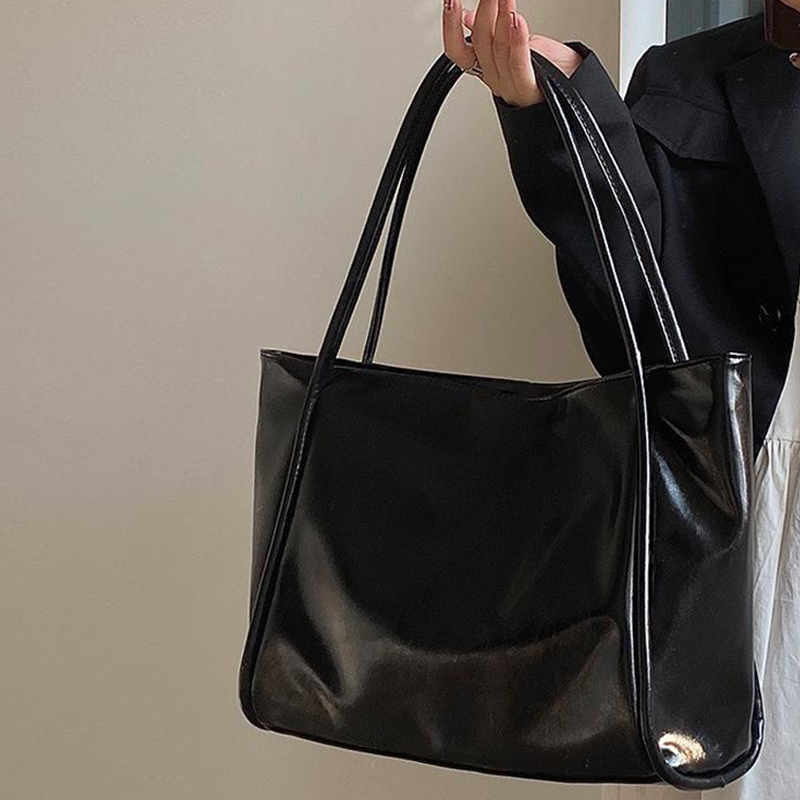 Large Capacity One Shoulder Handbag Versatile Underarm Bag New Tote Bag