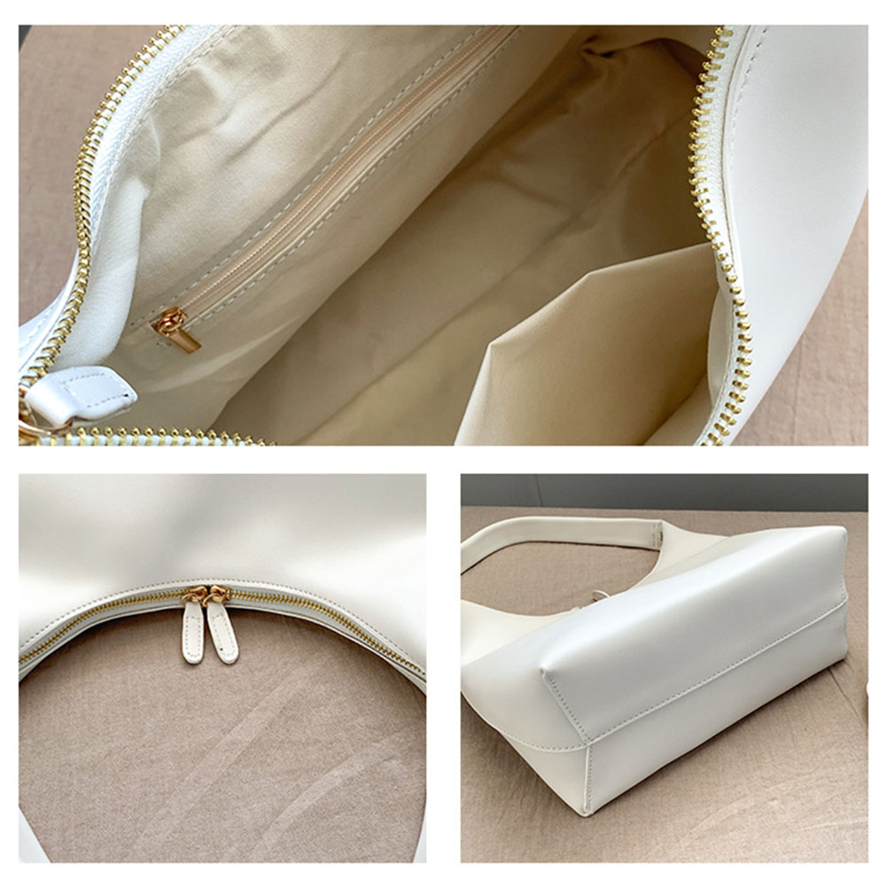 Women Leather Shoulder Bag Big Capacity Vintage Tote Bag Casual Top Handle Bag Satchel Hobo Bag Girl Stylish Purse